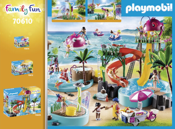 PLAYMOBIL Διασκέδαση στην πισίνα 70610 - Image 5