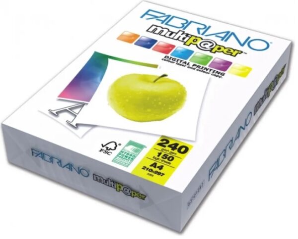 Fabriano Multipaper Χαρτί Εκτύπωσης A4 240gr/m² 150 φύλλα