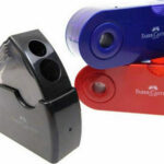 Faber-Castell Διπλή Ξύστρα βαρελάκι (Διάφορα Χρώματα) 182704