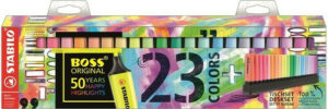 Stabilo Boss Deskset Μαρκαδόροι Υπογράμμισης 5mm 23τμχ