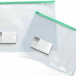 GROOVY Φάκελος με Φερμουάρ Πλαστικός Α5 (Πράσινο)