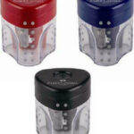 Faber-Castell Ξύστρα Βαρελάκι σε Διάφορα Χρώματα 183401