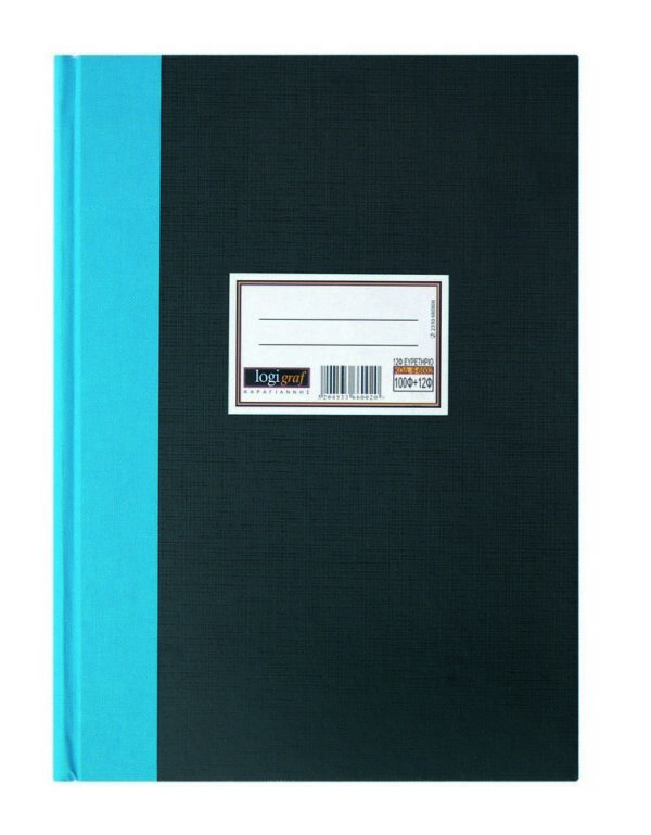 Φυλλάδα Ριγέ Βιβλιοδετημένη 21x29 200Φ 6-2004 LOGIGRAF
