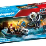 PLAYMOBIL Σύλληψη ληστή έργων τέχνης από αστυνομικό jetpack 70782