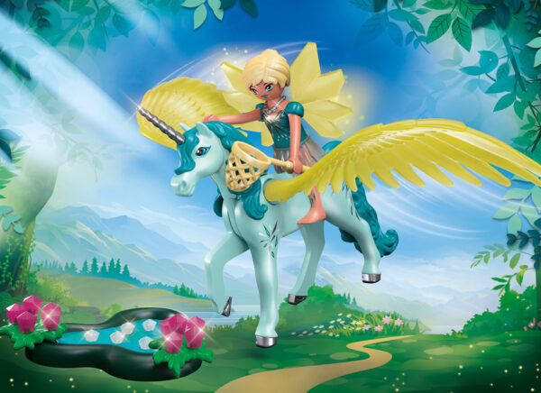 PLAYMOBIL Crystal Fairy με μονόκερο 70809 - Image 3
