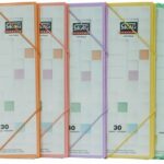 Skag Ντοσιέ Σουπλ P.P. Σπιράλ Με Λάστιχο 30 Διαφάνειες 296670 - Διάφορα Pastel Χρώματα