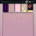 INTERDRUK Post-it Χαρτάκια 70x70mm Και Σελιδοδείκτες Αυτοκόλλητοι 12x 45mm Satin Gold  295507