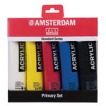 Royal Talens Amsterdam All Acrylics Standard 120ml 5τμχ Primary Set