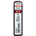 Rotring 12 Μύτες Μολυβιού Tikky Πάχους 0.5mm Τύπου B