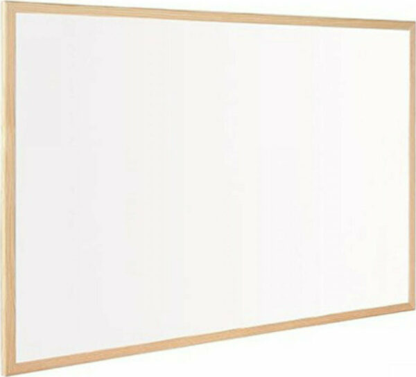 Describo Λευκός Πίνακας Μαρκαδόρου 30x40cm με ξύλινο πλαίσιο