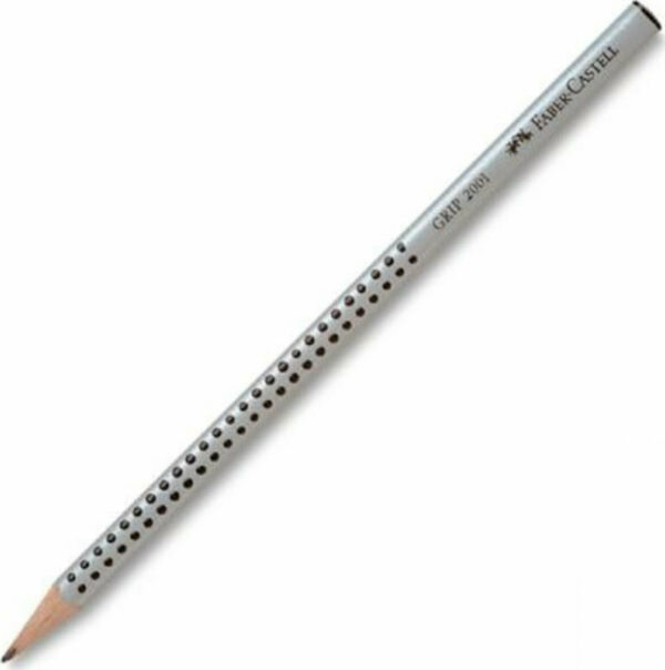 Faber-Castell Grip 2001 Μολύβι HB Ασημί 117001