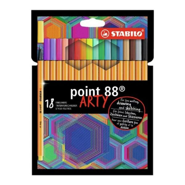 Stabilo Μαρκαδόροι Arty Set 18τμχ 8818