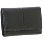 Bartuggi Δερμάτινο Γυναικείο Πορτοφόλι Μαύρο 43-507-7794
