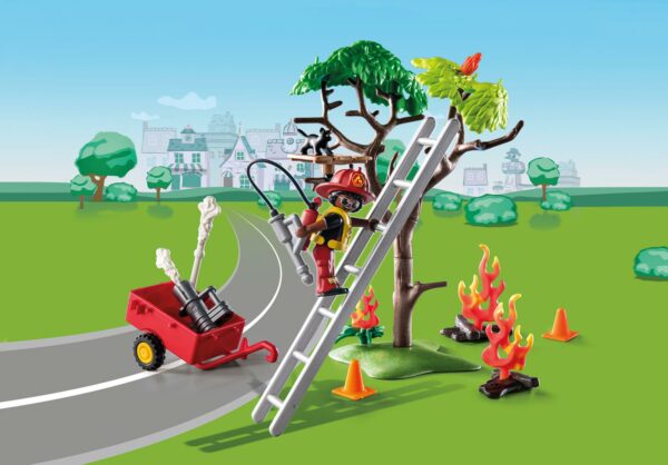 PLAYMOBIL DUCK ON CALL - Επιχείρηση Πυροσβεστικής: Διάσωση γάτας! 70917 - Image 2