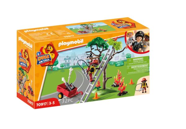 PLAYMOBIL DUCK ON CALL - Επιχείρηση Πυροσβεστικής: Διάσωση γάτας! 70917