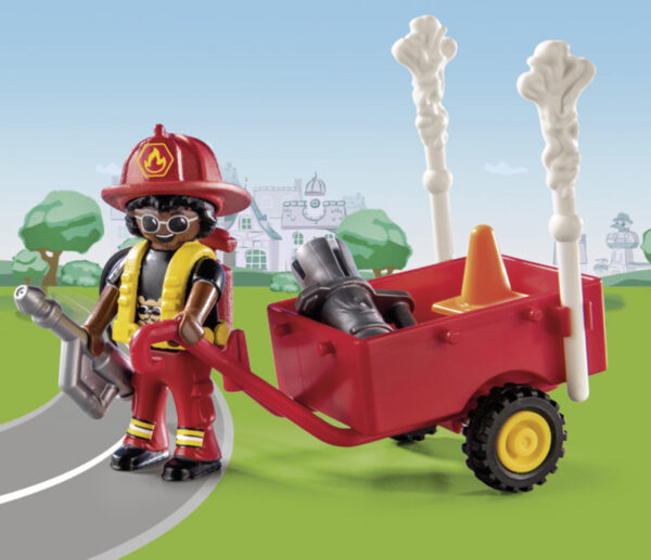 PLAYMOBIL DUCK ON CALL - Επιχείρηση Πυροσβεστικής: Διάσωση γάτας! 70917 - Image 3