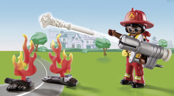 PLAYMOBIL DUCK ON CALL - Επιχείρηση Πυροσβεστικής: Διάσωση γάτας! 70917 - Image 4