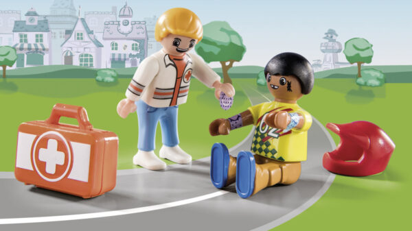 PLAYMOBIL DUCK ON CALL - Επιχείρηση Διάσωσης: Βοηθήστε τον οδηγό αγώνων! 70919 - Image 3