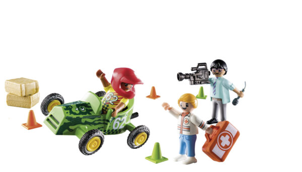 PLAYMOBIL DUCK ON CALL - Επιχείρηση Διάσωσης: Βοηθήστε τον οδηγό αγώνων! 70919 - Image 4