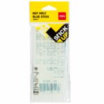 DELI Σιλικόνη Διάφανη GLUE STICKS Φ7x150mm 10Τ BBL A29812