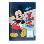 Τετράδιο Καρφίτσα Mickey 17x25 40Φ (Διάφορα Σχέδια) 0562876
