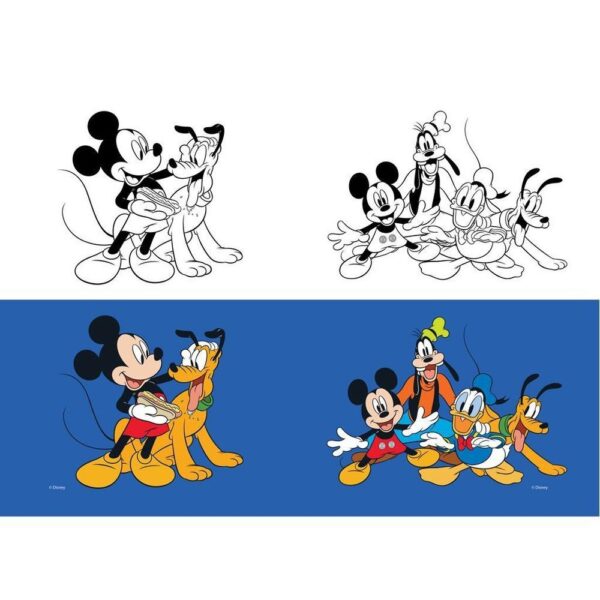 Τετράδιο Καρφίτσα Mickey 17x25 40Φ (Διάφορα Σχέδια) 0562876 - Image 4
