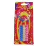 Next Deco Κεράκια Γενεθλίων σε Blister 12 Τμχ. (Διάφορα Χρώματα) 35101