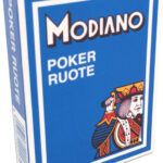 Modiano Ruote Poker Τράπουλα Μπλε 0004472