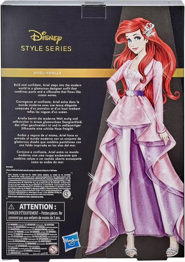 Hasbro Συλλεκτική Κούκλα Disney Princess Style Series Ariel 2 E9157 - Image 2