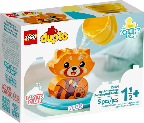 Lego Duplo Bath Time Fun Floating Red Panda 10964