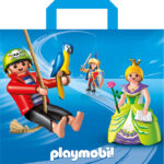 PLAYMOBIL Πλαστική Τσάντα για Ψώνια σε Μπλε χρώμα 86489