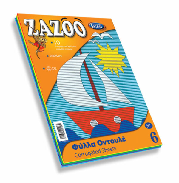 "ZAZOO" Φύλλα Οντουλέ Χειροτεχνίας Νο6 25x35εκ 221269