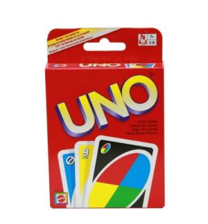 Mattel Επιτραπέζιο Παιχνίδι UNO Κάρτες για 2-10 Παίκτες W2087