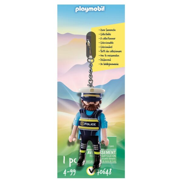 PLAYMOBIL Μπρελόκ Αστυνομικός 70648