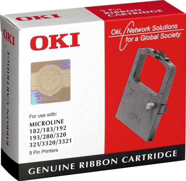 OKI Μελανοταινία για Microline 182/183/320/321 09002303