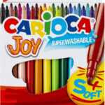Carioca Μαρκαδόροι Ζωγραφικής Joy Superwashable 24 Τεμ. 40615