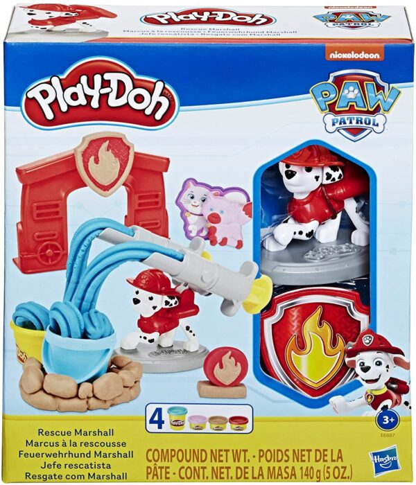 Play-Doh Paw Patrol Rescue Marshall Toy Figure & Toolset E6887