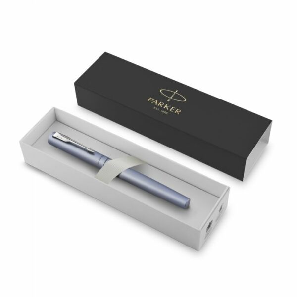 Parker Vector XL Πένα Γραφής Medium Silver-Blue CT 1161.1001.24 - Image 2