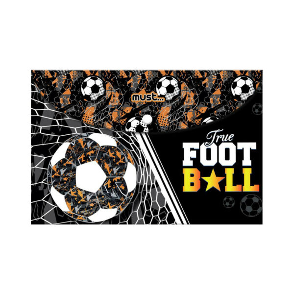 Διακάκης Φάκελος με Κουμπί A4 Must True Football 000584633