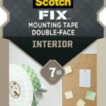 Scotch Fix 3M Κολλητικές Mounting Tape Γενικής Χρήσης Διπλής Όψεως 19mm x 1,5m 7kg 4496G