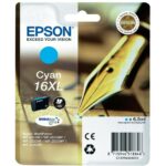 Epson 16XL Μελάνι Εκτυπωτή InkJet Κυανό (C13T16324010 C13T16324012)