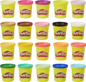 Hasbro Play-Doh Βαζάκι Πλαστελίνη Super Color (Διάφορα Χρώματα) B6756EU40