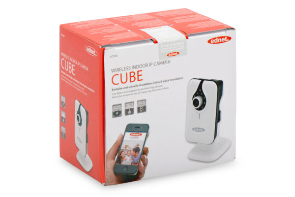 Ednet CUBE 87240 LAN, Wi-Fi IP κάμερα CCTV 640 x 480 87240