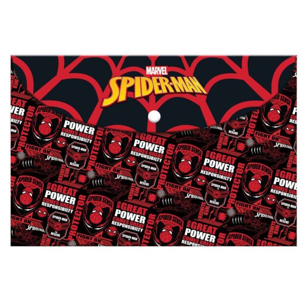 Διακάκης Φάκελος Κουμπί Α4 Spiderman 000508003
