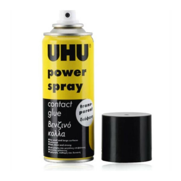 Βενζινόκολλα UHU Power Spray 200ml 43850