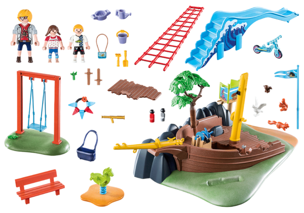 PLAYMOBIL Παιδική χαρά "Το Καράβι" 70741 - Image 3