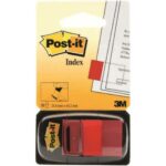 3M 680 Post It Πλαστικοποιημένοι 25,4x43,2mm (Διάφορα Χρώματα)