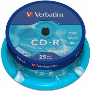 Verbatim Εγγράψιμα CD-R 700MB 25τμχ 43432