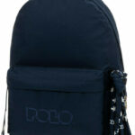 POLO Original Scarf Σχολική Τσάντα Πλάτης Γυμνασίου - Λυκείου Night Blue  901135-5000