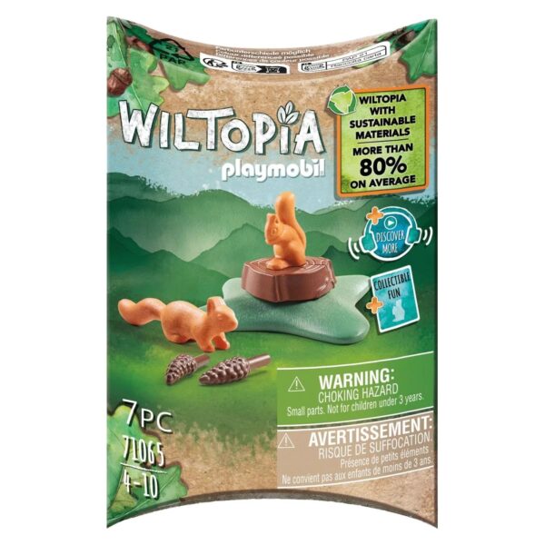 PLAYMOBIL Wiltopia - Σκίουροι 71065